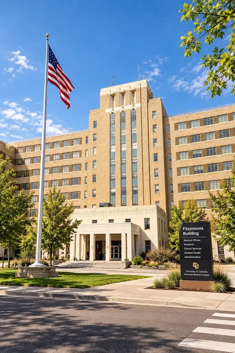 Educational institution building exterior