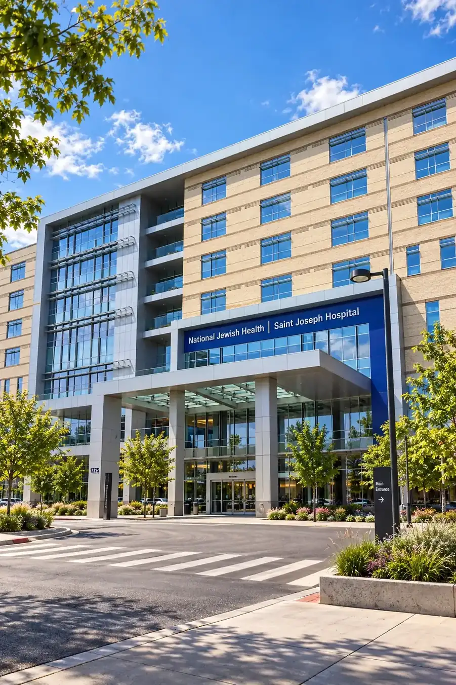 Healthcare facility building exterior