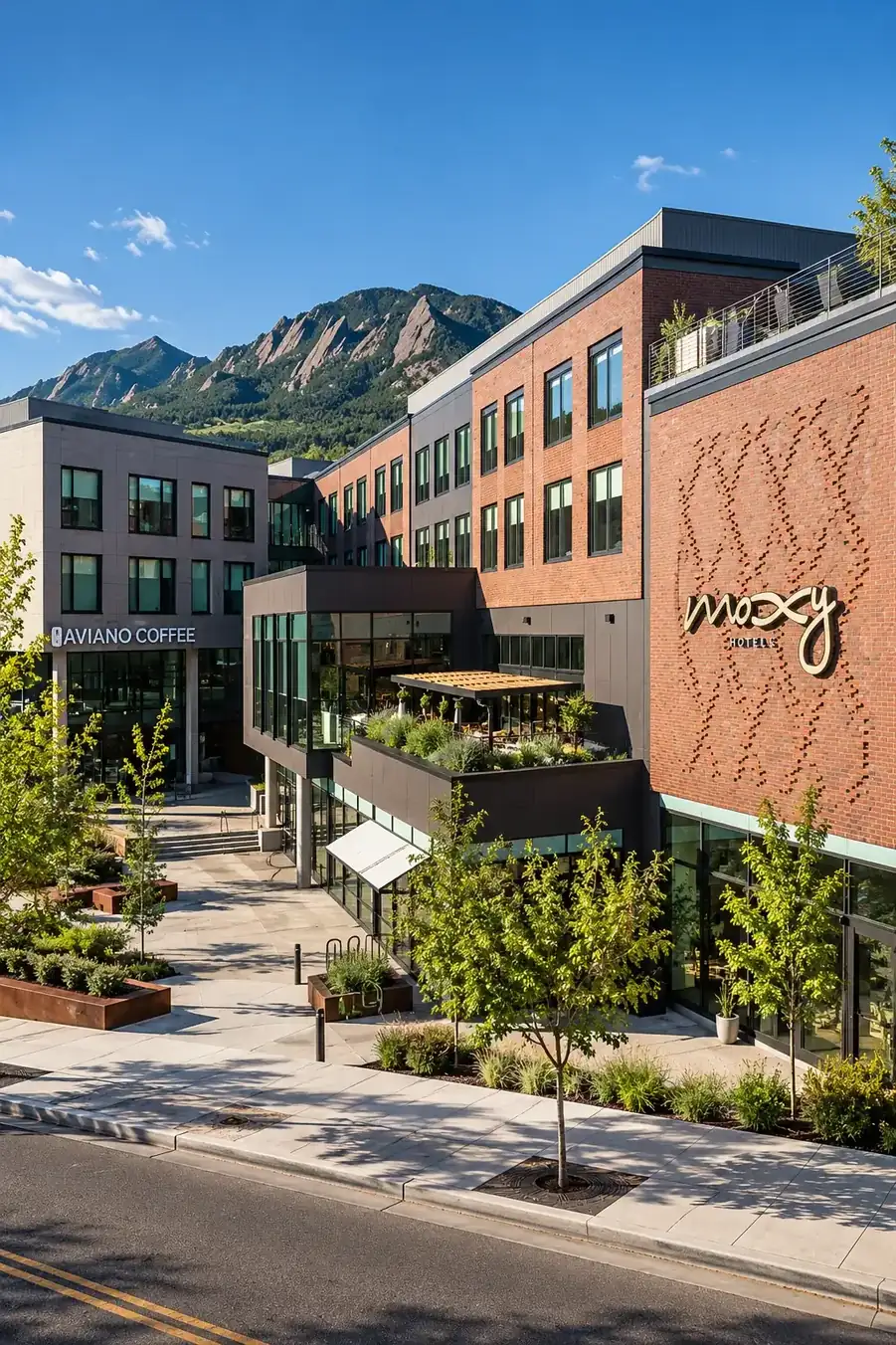 Hotel exterior building